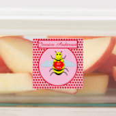 Cute Valentijnsdag Bee Labels (Aangebracht)