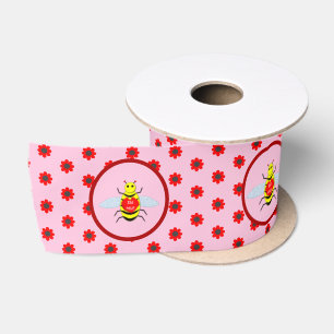 Cute Valentijnsdag Bee Satijnen Lint
