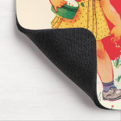  Cute Valentijnsdag, Boy and Girl Hearts Muismat (Hoek)