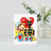 Cute  Valentijnsdag Briefkaart (Staand voorkant)