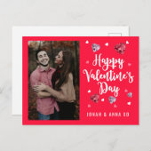 Cute Valentijnsdag Briefkaart (Voorkant / Achterkant)