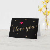 Cute Valentijnsdag Card Kaart (Gele Bloem)