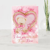 Cute Valentijnsdag Card Kaart (Voorkant)