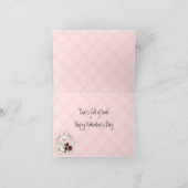 Cute Valentijnsdag Card voor kinderen Feestdagen Kaart (Binnen)