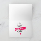 Cute Valentijnsdag Chihuahua-puppy Feestdagen Kaart (Binnen)