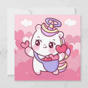 Cute Valentijnsdag Feestdagenkaart