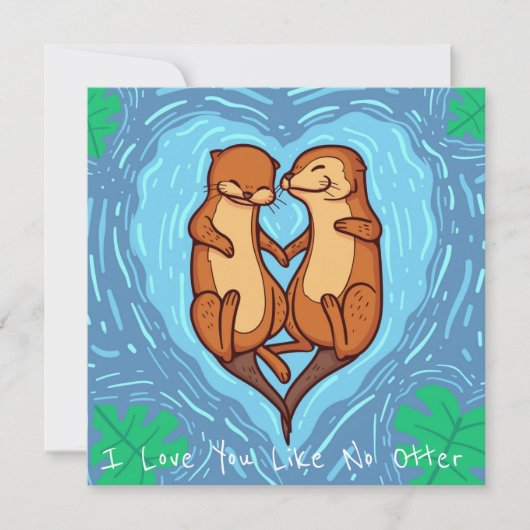 Cute Valentijnsdag Feestdagenkaart (Voorkant)