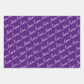 Cute Valentijnsdag gift Inpakpapier Vel (Voorkant 3)