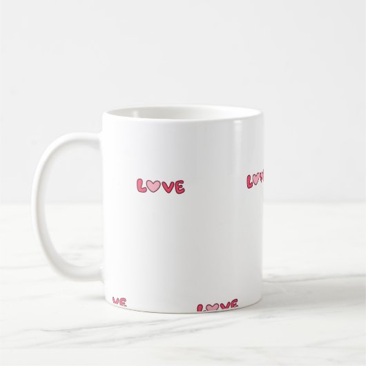 Cute Valentijnsdag Gift Koffiemok (Links)