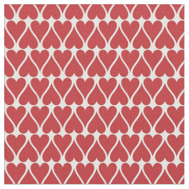 Cute Valentijnsdag Hearts Pattern Stof