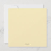 Cute Valentijnsdag Holiday Card Feestdagenkaart (Achterkant)