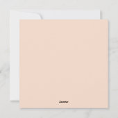 Cute Valentijnsdag Holiday Card Feestdagenkaart (Achterkant)