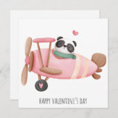 Cute Valentijnsdag Holiday Card Feestdagenkaart (Voorkant / Achterkant)