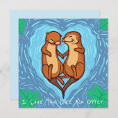 Cute Valentijnsdag Holiday Card Feestdagenkaart (Voorkant / Achterkant)