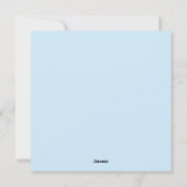 Cute Valentijnsdag Holiday Card Feestdagenkaart (Achterkant)