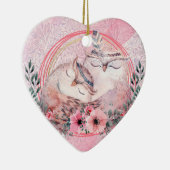 Cute Valentijnsdag keramisch Ornament (Rechts)