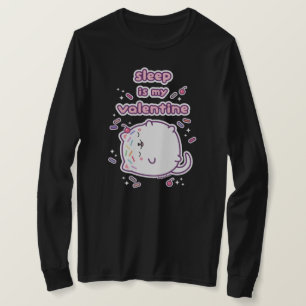 Cute Valentijnsdag Kitty Cat T-shirt
