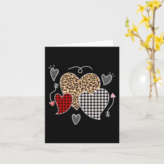 Cute Valentijnsdag Love Hearts Girls Kinder Tiener Kaart (Gele Bloem)