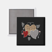 Cute Valentijnsdag Love Hearts Girls Kinder Tiener Magneet (Voorkant / Achterkant)