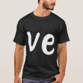 Cute Valentijnsdag Matching Couple Outfit Gift Lo T-shirt (Voorkant)