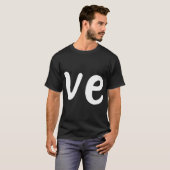 Cute Valentijnsdag Matching Couple Outfit Gift Lo T-shirt (Voorkant volledig)