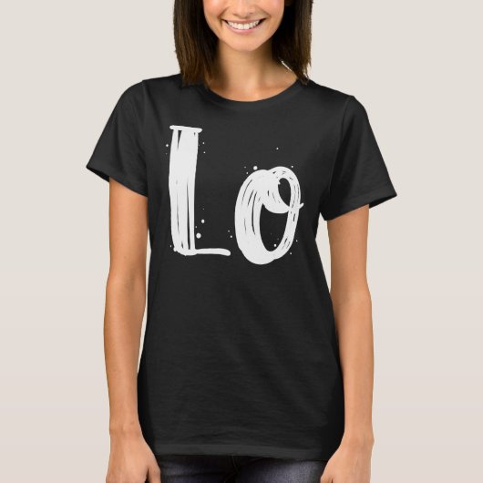 Cute Valentijnsdag Matching Couple Outfit Love Pa T-shirt (Voorkant)