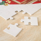  Cute Valentijnsdag, meisje op hek Legpuzzel (Zijkant)