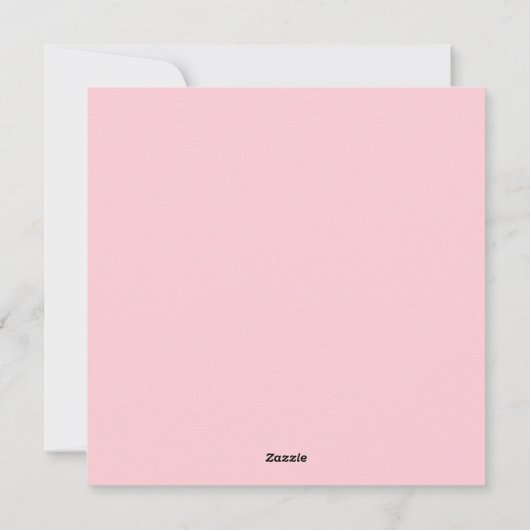 Cute Valentijnsdag Note Kaart (Achterkant)