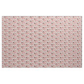 Cute Valentijnsdag Panda Beer Love Pattern Stof (Fat Quarter)