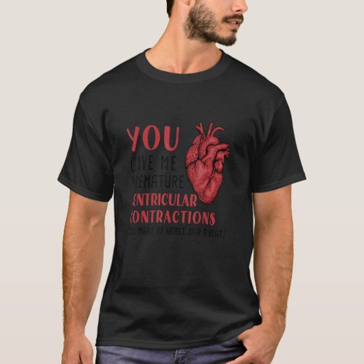 Cute Valentijnsdag Science Teacher T-shirt (Voorkant)