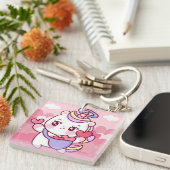 Cute Valentijnsdag Sleutelhanger (Voorkant Rechts)