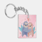 Cute Valentijnsdag Sleutelhanger (Voorkant Links)