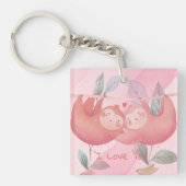 Cute Valentijnsdag Sleutelhanger (Voorkant)