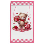 Cute Valentijnsdag Teddy Bear Klein Cadeauzakje (Voorkant)