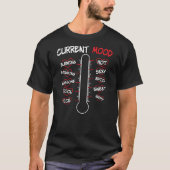 Cute Valentijnsdag Thermometer Love Meter T-shirt (Voorkant)