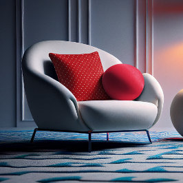 Cute Valentijnsdag Tiny Red Hearts Kussen