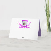 Cute Valentijnskaart met nijlpaard ballerina Kaart (Achterkant)