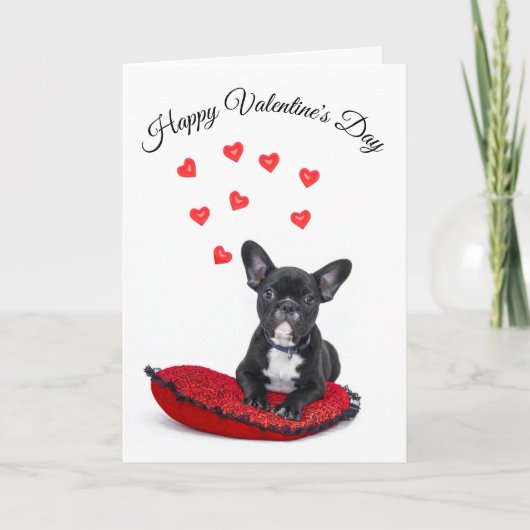 Cute Valentijnskaart van je hond Kaart (Voorkant)