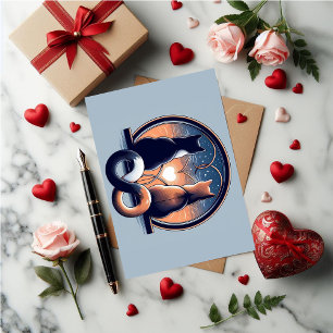 Cute Valentijnskaart voor kattenliefhebbers Feestdagen Kaart