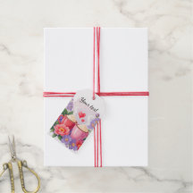 Cute Valentijnskaarten Cocomokommen met Bloemen &