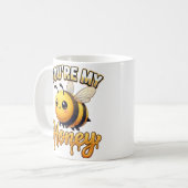 Cute Valentine Bee – You’re My Honey Koffiemok (Voorkant links)