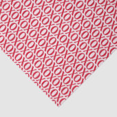 Cute Valentine Day XOXO Red And Pink Tissuepapier (Detail)