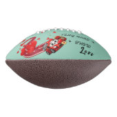 Cute Valentine Design American Football (Gedraaid 270)