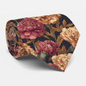 Cute Valentine Gifts For Him Carnation Floral Stropdas (Opgerold)