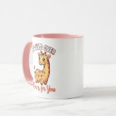 Cute Valentine Giraffe – Head Over Hooves for You Mok (Voorkant links)