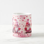Cute Valentine Gnome Mug Koffiemok (Center)