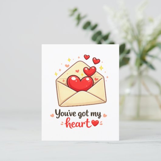 Cute Valentine Love (Staand voorkant)