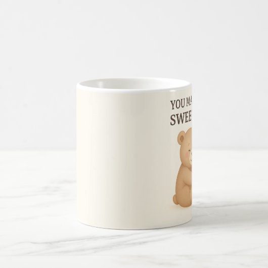 Cute Valentine’s Day Bear Mug for Mom – Gift Koffiemok (Center)