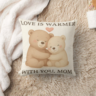 Cute Valentine’s Day Bear Pillow for Mom – Gift Kussen