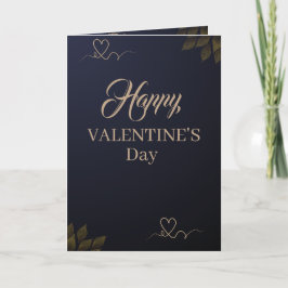 “Cute Valentine’s Day Card for Couples – Heartfelt Feestdagen Kaart